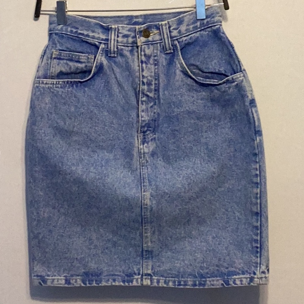 Northern Reflections vintage knee Length denim skirt size 7